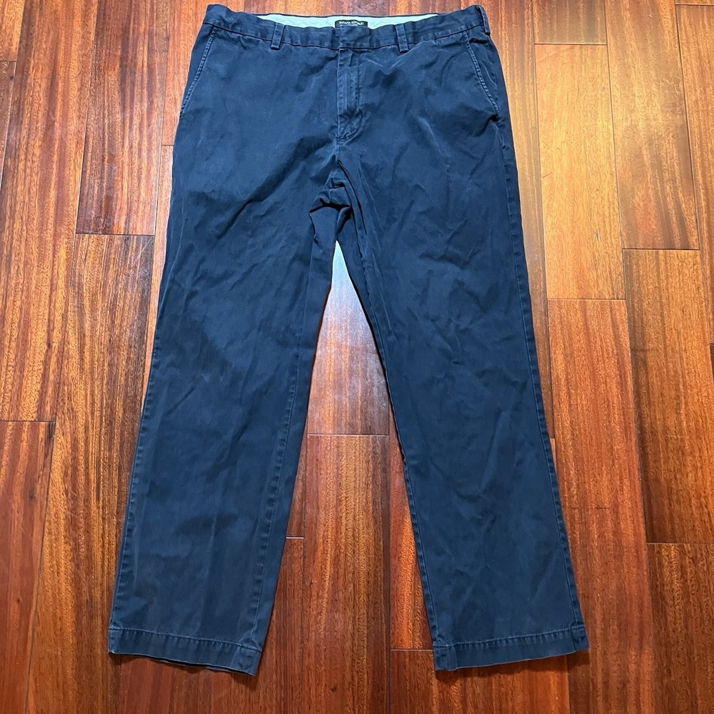 Banana Republic Pants Mens 38x30 Navy Blue Aiden Chino Casual Preppy Office